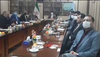 برگزاری جلسه با حضور روسا ومعاونین مرکز تابعه جهت تمهیدمقدمات بازگشایی و حضوری شدن دانشگاه فنی و حرفه ای استان