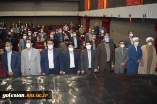 مراسم تکریم و معارفه رییس حوزه هنری استان گلستان 2