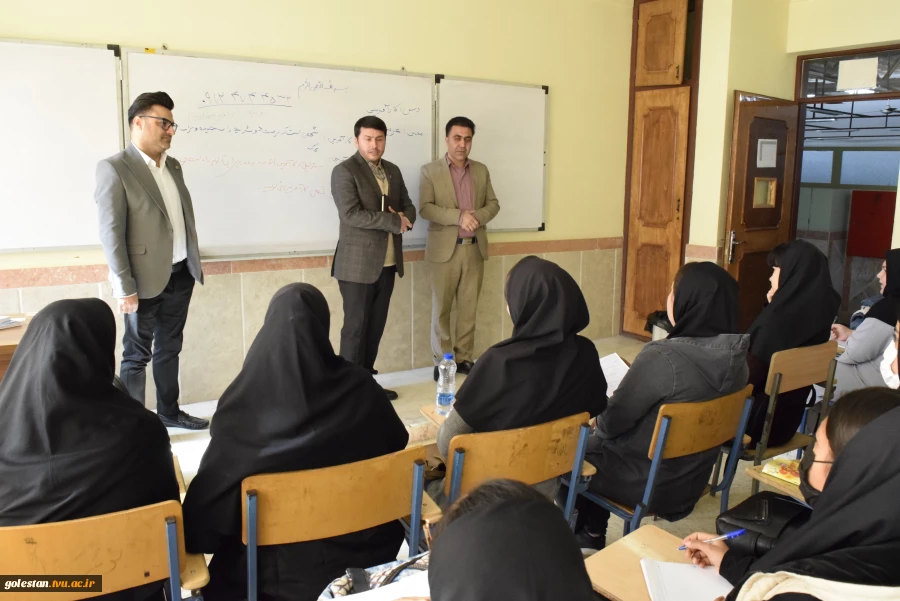 بازدید یکروزه ریاست محترم دانشگاه فنی و حرفه ای استان گلستان از آموزشکده کوثر گنبد 5
