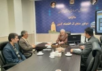 نشست رئیس دانشگاه ملی مهارت استان گلستان با مدیرکل امور مالیاتی استان  2