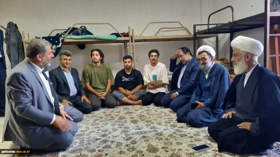 بازدید مسئولین دانشگاه ملی مهارت کشور از خوابگاه دانشجویی شهید محسن فخری زاده  استان گلستان 2