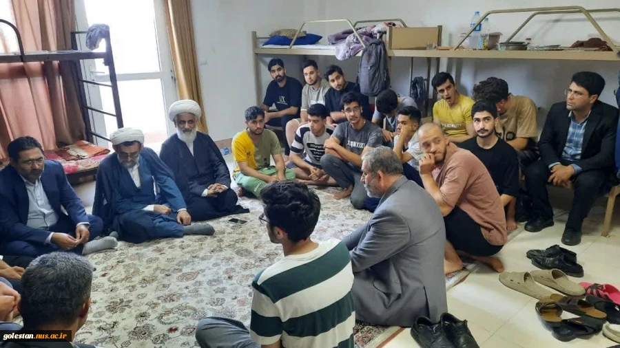 بازدید مسئولین دانشگاه ملی مهارت کشور از خوابگاه دانشجویی شهید محسن فخری زاده  استان گلستان 3