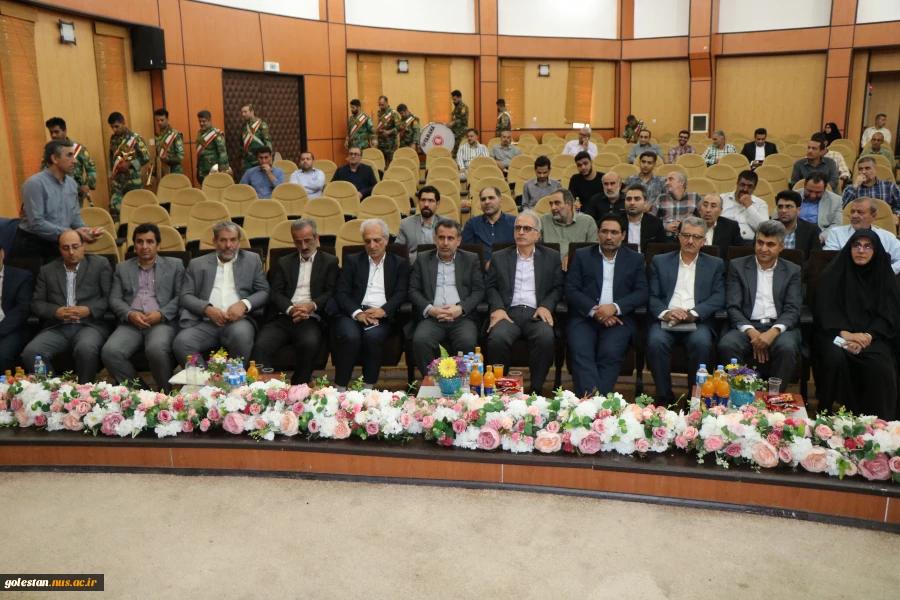 آیین تکریم رئیس پیشین و معارفه سرپرست جدید دانشگاه ملی مهارت واحد استان گلستان 5