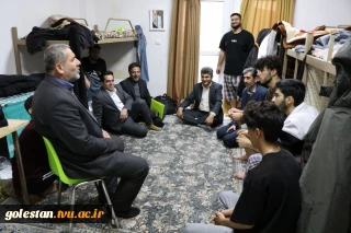 نشست صمیمی مسئولین دانشگاه ملی مهارت کشور با دانشجویان خوابگاه پسران شهید چمران