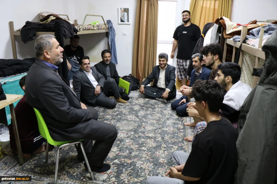 نشست صمیمی مسئولین دانشگاه ملی مهارت کشور با دانشجویان خوابگاه پسران شهید چمران 2