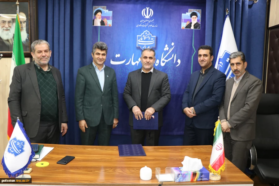 انتصاب معاون آموزش، پژوهش و فناوری آموزشکده ملی مهارت پسران گرگان- واحد استانی گلستان 3