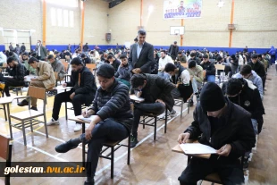 بازدید سرپرست دانشگاه ملی مهارت استان گلستان از حوزه برگزاری امتحانات نیمسال اول 1404-1405 2