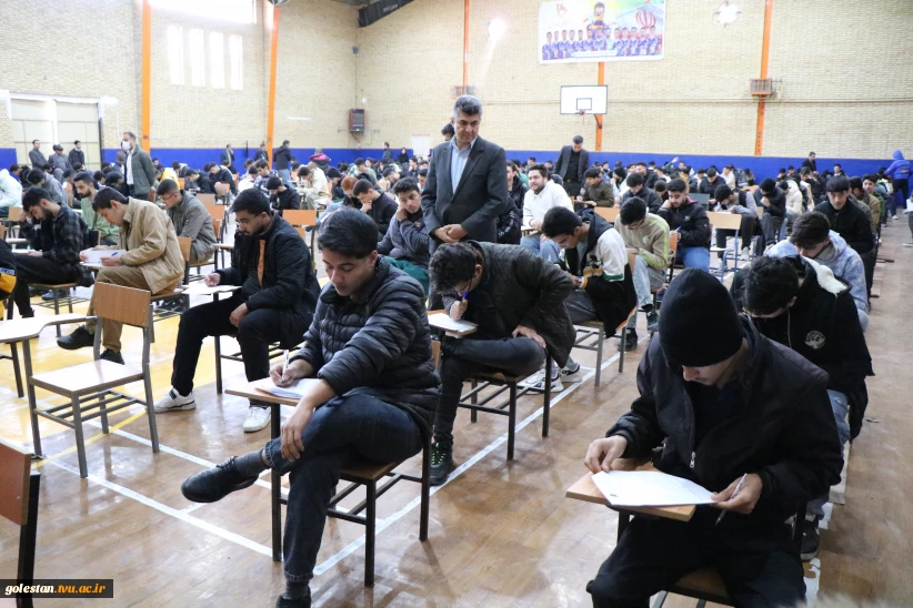 بازدید سرپرست دانشگاه ملی مهارت استان گلستان از حوزه برگزاری امتحانات نیمسال اول 1404-1405