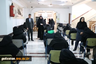 بازدید سرپرست دانشگاه ملی مهارت استان گلستان از حوزه برگزاری امتحانات نیمسال اول 1404-1405 3