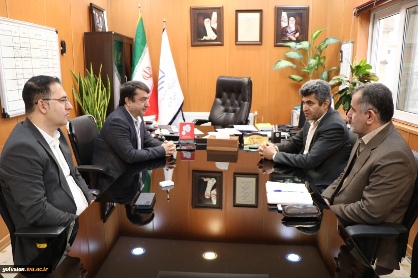 نشست رئیس دانشگاه ملی مهارت استان گلستان با رئیس سازمان نظام مهندسی استان