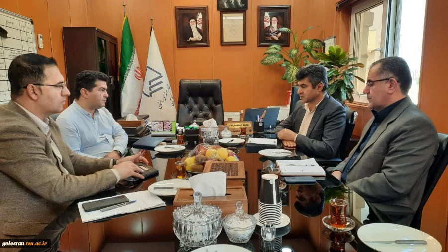نشست رئیس دانشگاه ملی مهارت استان گلستان با رئیس سازمان نظام مهندسی استان   2