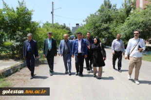 بازدید مسئولین دانشگاه ملی مهارت کشور از پروژه های عمرانی در دست ساخت  دانشگاه ملی مهارت واحد استانی گلستان 2