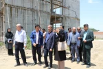 بازدید مسئولین دانشگاه ملی مهارت کشور از پروژه های عمرانی در دست ساخت  دانشگاه ملی مهارت واحد استانی گلستان 3