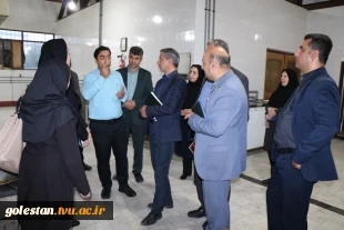 بازدید مسئولین دانشگاه ملی مهارت کشور از پروژه های عمرانی در دست ساخت  دانشگاه ملی مهارت واحد استانی گلستان 7