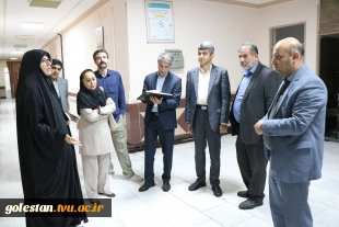بازدید مسئولین دانشگاه ملی مهارت کشور از پروژه های عمرانی در دست ساخت  دانشگاه ملی مهارت واحد استانی گلستان 9
