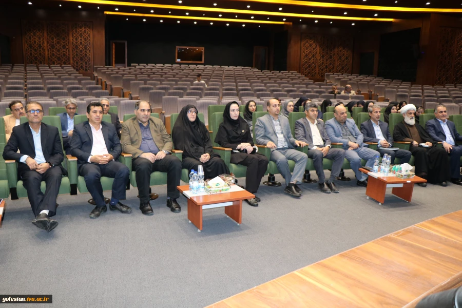  آیین تجلیل از اساتید سرآمد آموزشی دانشگاه ملی مهارت واحد استانی گلستان 3