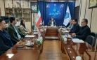 نشست مدیرعامل کارآفرین گرگان با رئیس دانشگاه ملی مهارت واحد استانی گلستان