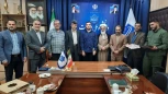 برگزاری مراسم تکریم و معارفه فرمانده بسیج دانشجویی دانشگاه ملی مهارت واحد استانی گلستان