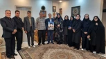 دیدار رئیس دانشگاه ملی مهارت واحد استانی گلستان با خانواده شهید مومنی مقدم به مناسبت هفته دفاع مقدس